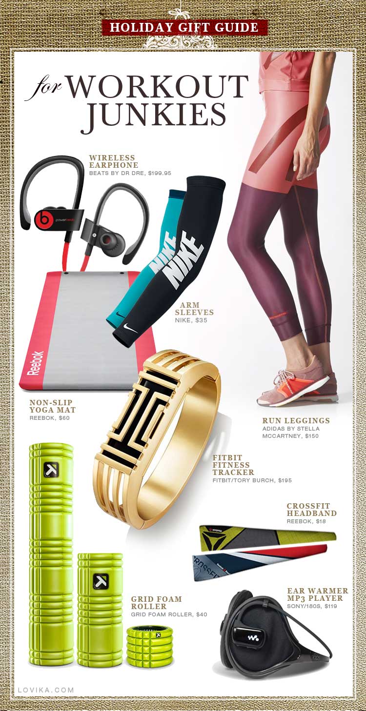 holiday gift guide for fitness junkie 2014