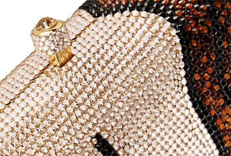 swarovskiy crystal embellished clutches