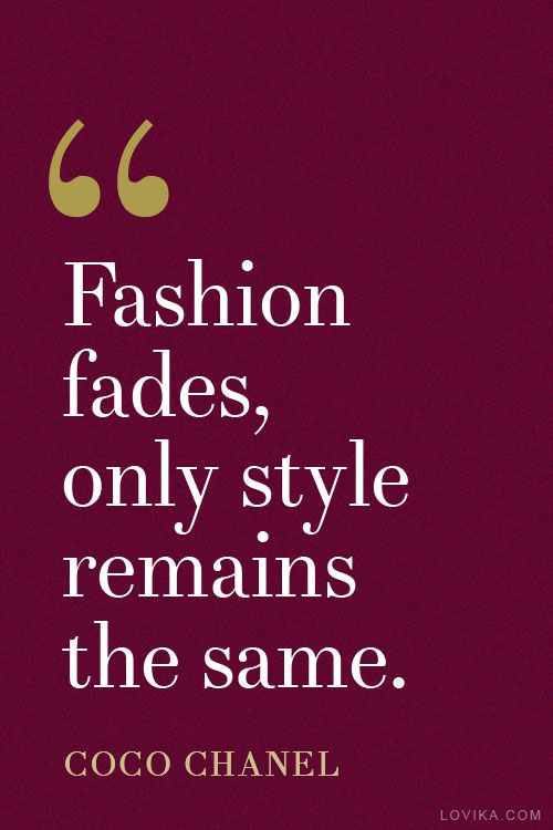 best fashion quotes 2015 coco chanel
