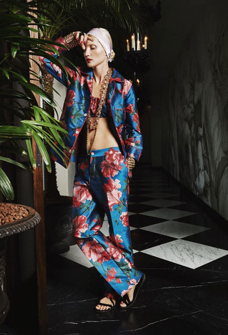 how to wear pajama fashion trend - accessorize