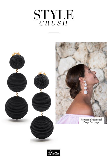 Style Crush - Rebecca de Ravenel Drop Earrings | Lovika