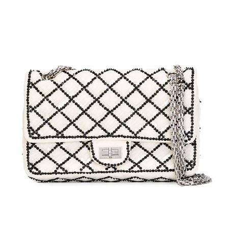 Chanel Vintage Sequined Flap Bag