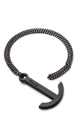 Miansai Anchor Silver Chain Bracelet