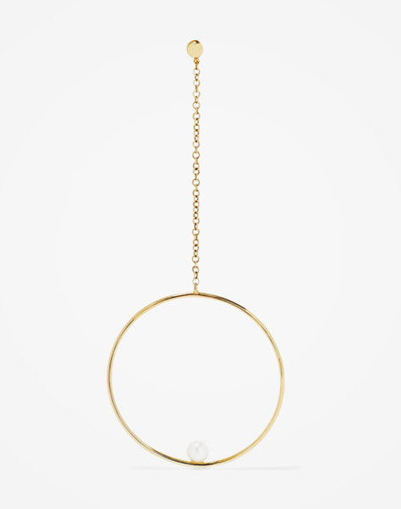 Anissa Kermiche Pearl + 14k Gold Earring | Lovika