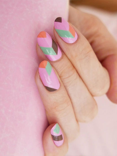 50 Must-Try Nail Art Ideas for Spring | Lovika #simple #bright