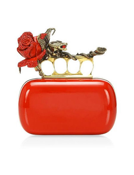 This Is What a Stunning Evening Clutch Looks Like - Alexander McQueen clutch bags
