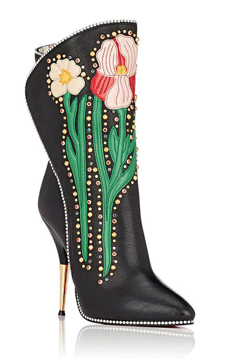 6 Best designer spring floral shoes #mules #pumps #loafers