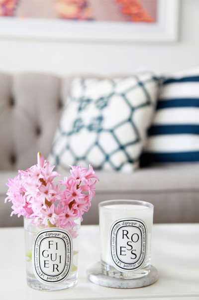 LOVIKA | 40 Decor Ideas to Reuse Your Diptyque Candles Jars - How to recycle and make it stylish