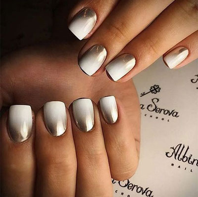 35 Amazing Ombre Nails that You Must Try for short nails | LOVIKA