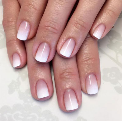 35 Amazing Ombre Nails that You Must Try for short nails | LOVIKA