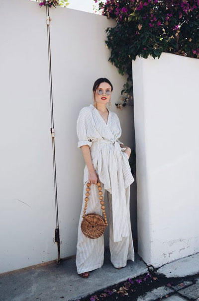 Everyone's Wearing - Cult Gaia Luna bag outfit ideas | See at Lovika