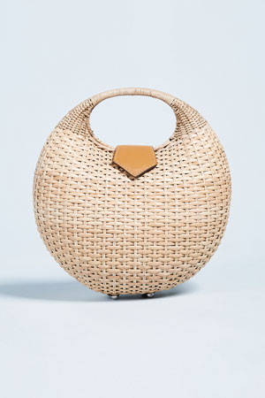 25 Amazing Round Straw Bags to Buy This Summer | Shop circle straw tote bags at Lovika
