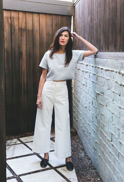 40 Amazing White Wide Leg Pants Outfit Ideas to Try This Summer | See ALL outfits at Lovika