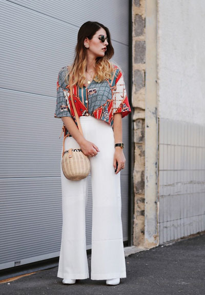 40 Amazing White Wide Leg Pants Outfit Ideas to Try This Summer, See ALL  outfit…