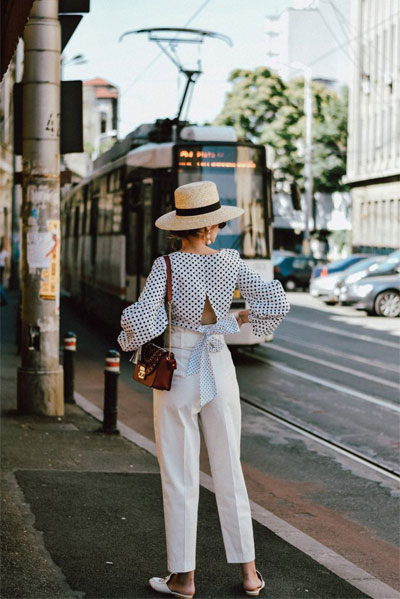 40 Amazing White Wide Leg Pants Outfit Ideas to Try This Summer | See ALL outfits at Lovika