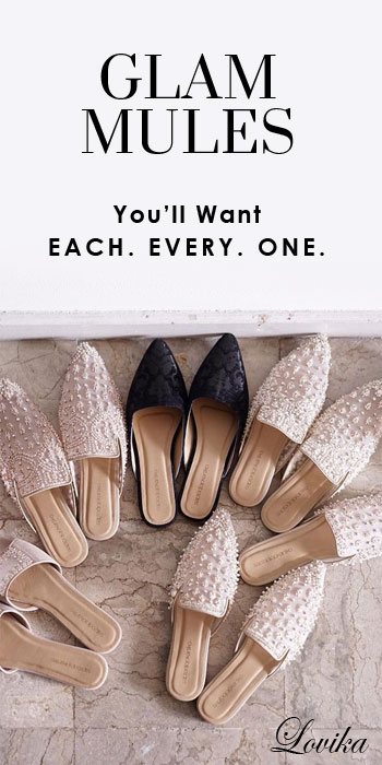 GLAM MULES - You'll Want This Each. Every. One | Shop the shoes at Lovika