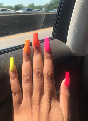77 Bright Neon Nails to Try This Summer | LOVIKA