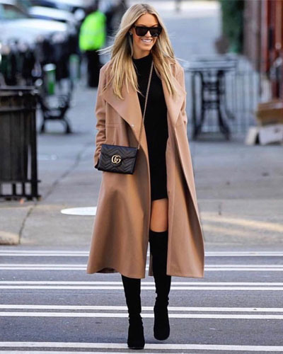 The Cool Way to Wear Knee High Boots This Fall | Lovika
