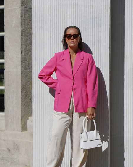 Pink Blazer Outfit Ideas